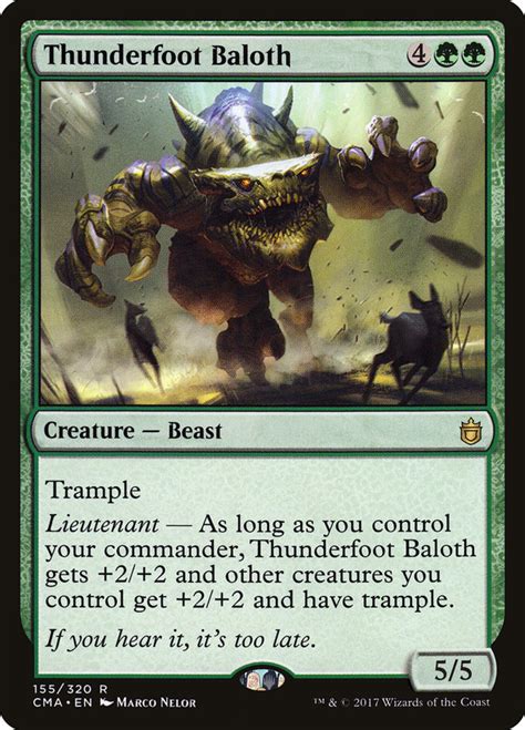 Enormous beast magic cards